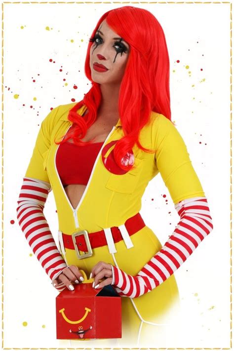 DIY Sexy Ronald McDonald Costume - HalloweenCostumes.com Blog | Ronald ...