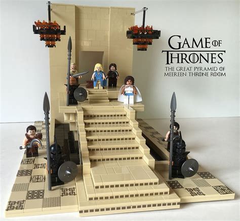 LEGO MOC of the Week - GoT: Meereen Throne Room by Nick Schumann | Custom lego, Lego games, Lego ...