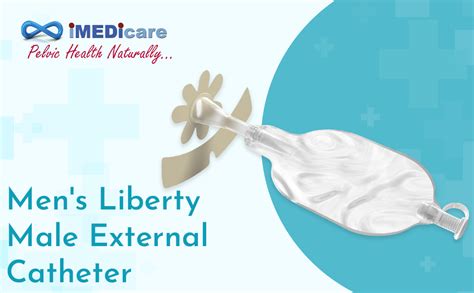 Men’s Liberty Male External Catheter for Urinary Incontinence, Gentle, Skin-Friendly Material ...