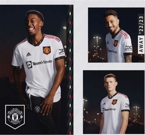 Manchester United launch 2022-23 away kit - BBC Sport