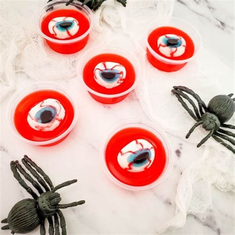 Eyeball Jello Shots - Perfect for Halloween!