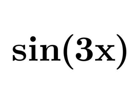 sin3x | sin(3x) | Identity for sin3x | formula for sin3x - YouTube