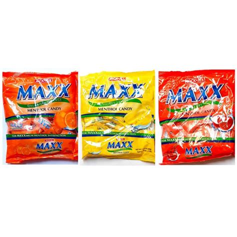 Maxx Menthol Candy Approx. 50pcs (in different flavors) | Shopee ...