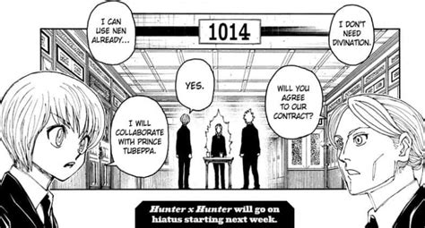 Hunter x Hunter Manga to Enter Hiatus After Chapter 400 - ORENDS: RANGE ...