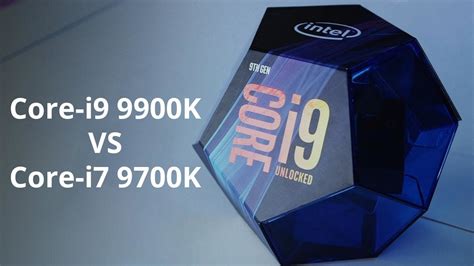 Intel Core i9 9900K & Core i7 9700K 🔥 9900k Benchmark vs 9700k ...