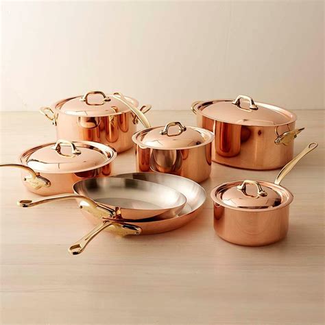 Mauviel Copper 12-Piece Cookware Set | Williams Sonoma AU