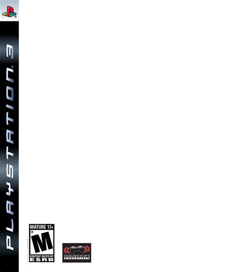 PS3 Game Cover Template by o0TheForgotten0o on DeviantArt