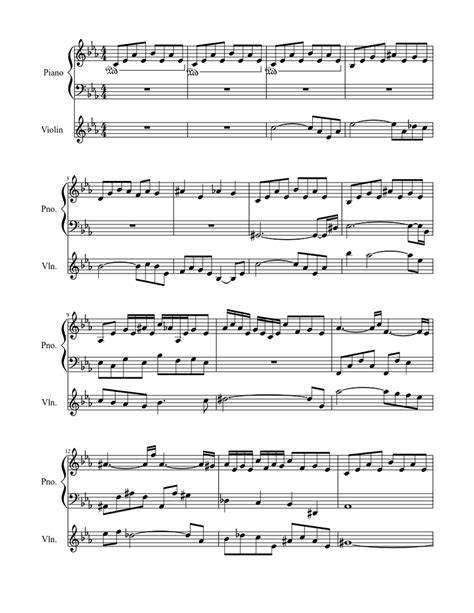 nothing Sheet music | Download free in PDF or MIDI | Musescore.com