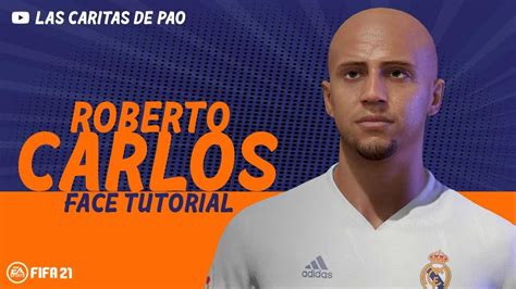 Roberto Carlos face FIFA 21 Lookalike | Pro Clubs | CLUBES PRO - YouTube