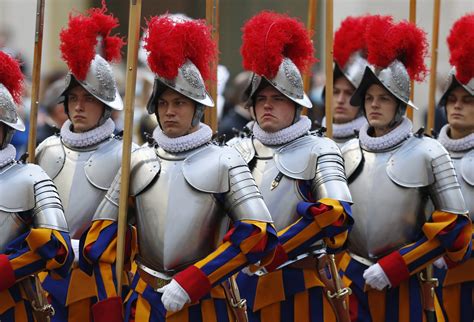 New Swiss Guards represent a church that welcomes, Pope Francis says ...