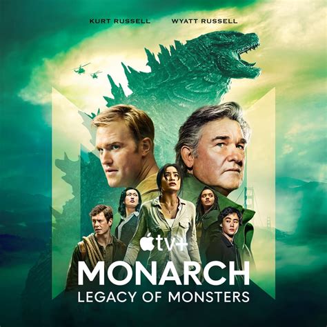 Monarch: Legacy of Monsters: Godzilla Looms Large in New Series Poster