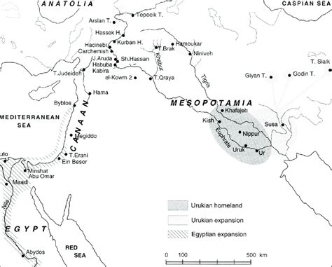 Mesopotamia Political Map