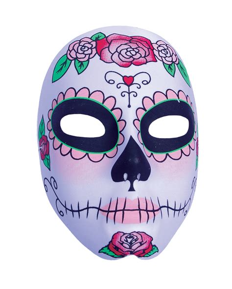 Sugar Skull Catrina Mask for Halloween | horror-shop.com