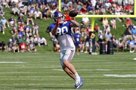 Giants’ TE Kyle Rudolph happy to be back on the field - Big Blue View