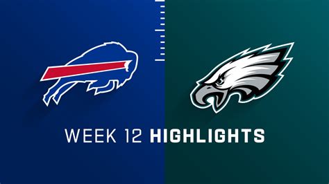 Buffalo Bills vs. Philadelphia Eagles highlights | Week 12