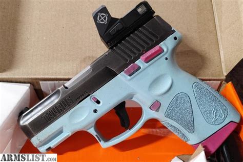 ARMSLIST - For Sale/Trade: Custom Taurus g2c with red dot