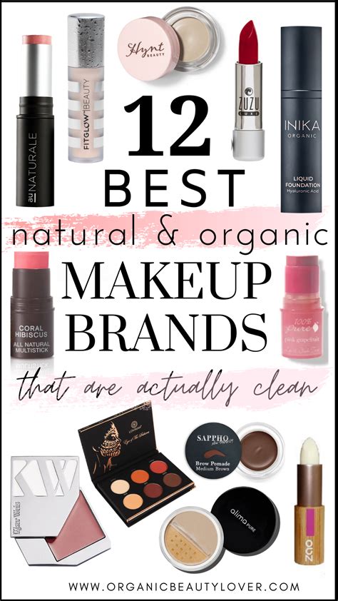 12 Best Natural Organic Makeup Brands That are Truly Clean - ORGANIC BEAUTY LOVER