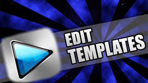 How To: Edit Templates In Sony Vegas Pro 11, 12 & 13 - YouTube