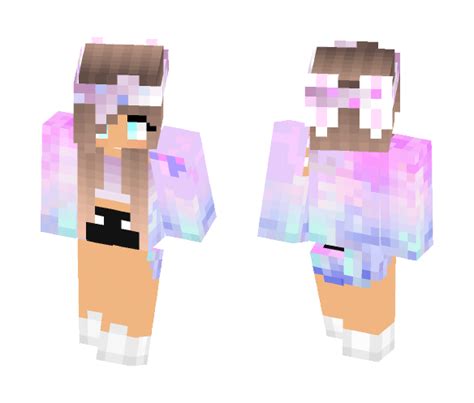 Download Ninja girl Minecraft Skin for Free. SuperMinecraftSkins