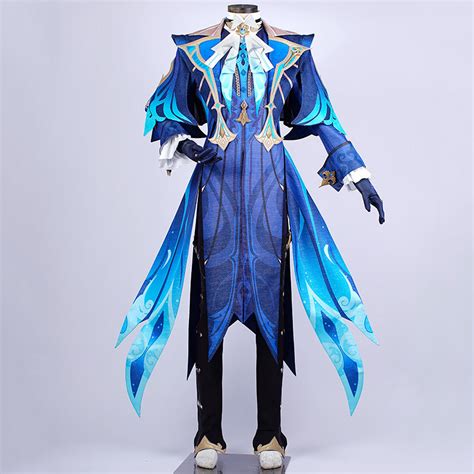 Genshin Impact Neuvillette Cosplay Costume – Winkcosplay