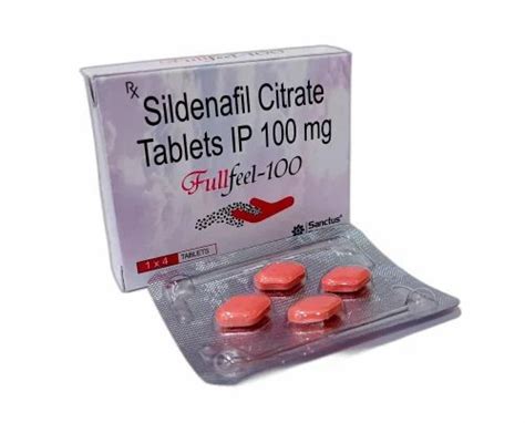 Sildenafil Citrate 100 Mg Tablet at Rs 235/stripe | Viagra Tablet in Baddi | ID: 27093677448