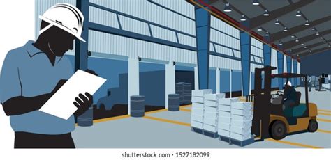 1,960 Warehouse Worker Silhouette Images, Stock Photos, 3D objects ...