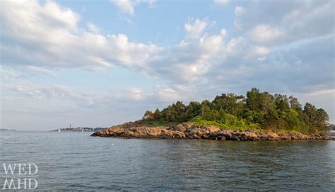 Turning the Corner at Brown's Island - Marblehead, MA