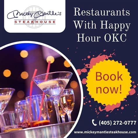 Restaurants With Happy Hour OKC - Mickeymantlesteakhouse - Medium