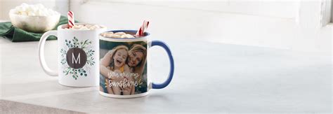 Custom Mugs, Personalized Coffee Mugs | VistaPrint