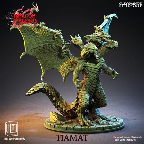 Miniatura Tiamat Miniaturas DnD RPG Juego de rol Pathfinder - Etsy España