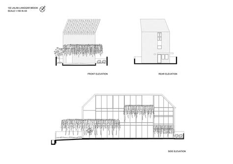 Gallery of Concrete Yin Yang House / HYLA Architects - 18