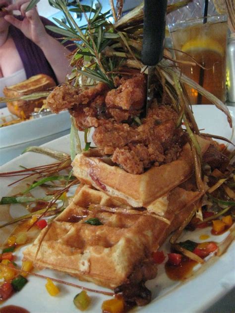 Chicken n Waffles - Hash House A Go-Go | Chicken n waffles, Bacon ...