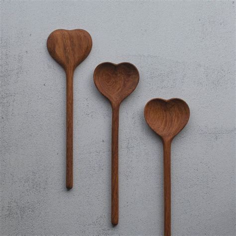 Cherry wooden spoons heart shape-Love gift ideas | Wooden hearts, Hand carved wooden spoons ...