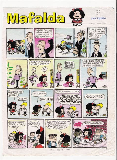 Erycaluani: Análisis de la historieta Mafalda