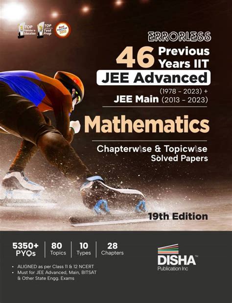 Errorless 46 Previous Years IIT JEE Advanced (1978 - 2023) + JEE Main ...