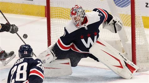 The pressure is on Capitals goalie Ilya Samsonov as he re-signs for 1 ...