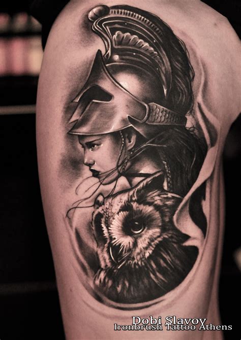 Bildresultat för athena tattoo | Афина тату, Греческая татуировка, Афина богиня