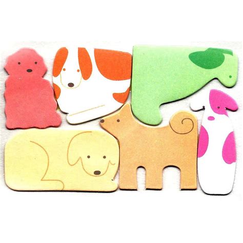 Puppy Dog Shaped Animal Themed Memo Post-it Index Tab Sticky Notes