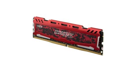 Crucial Ballistix Sport LT Red DDR4-2400 8GB Desktop Memory | Crucial ...