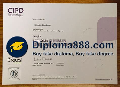 How to own the CIPD fake diploma certificate within one week