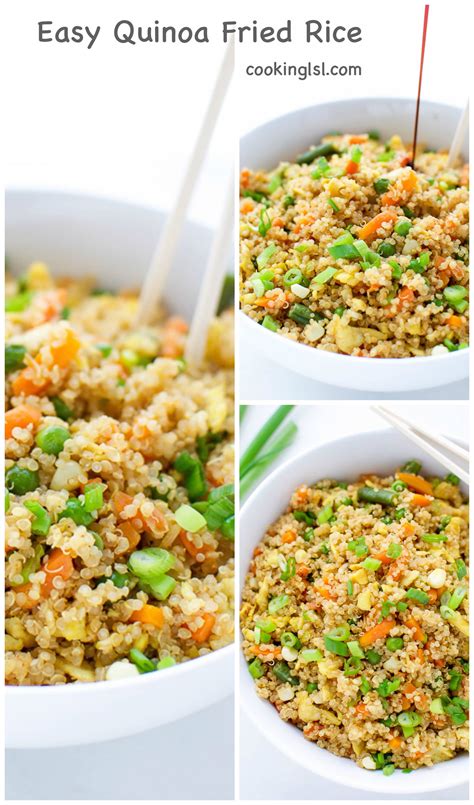 Easy Quinoa Fried Rice