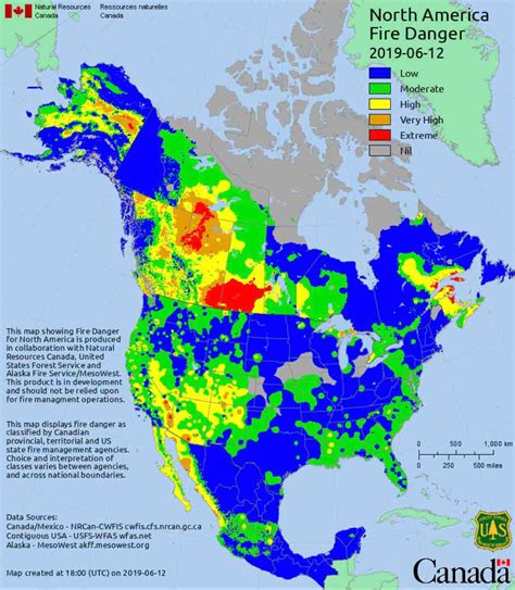 Interpreting wildland fire danger, U.S. and Canada - Wildfire Today