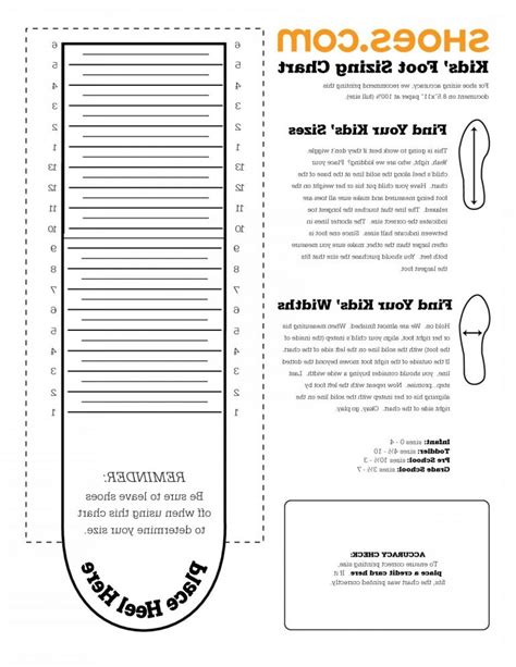 Selective Printable Brannock Device | Mitchell Blog - Printable Ruler ...