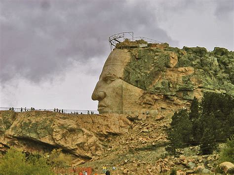 Crazy Horse Monument | Construction road up Crazy Horse Monu… | Flickr