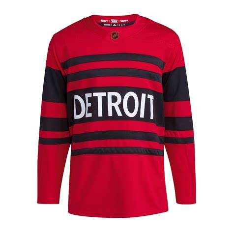 Detroit Red Wings Men's Reverse Retro 2.0 Jersey - Vintage Detroit ...