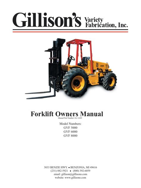 Forklift Manual | Manual Transmission | Forklift