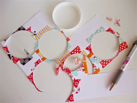 A Playful Stitch: Washi Tape Christmas Cards