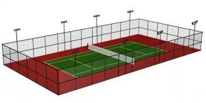 Tennis Court Lighting Layout & Lighting Design - TACHYON Light