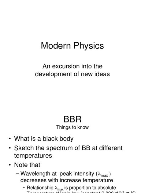 Modern Physics | PDF | Spectroscopy | Electron