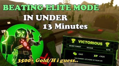 Beating ELITE MODE IN TDX Under 13 MINUTES || Tower Defense X - YouTube